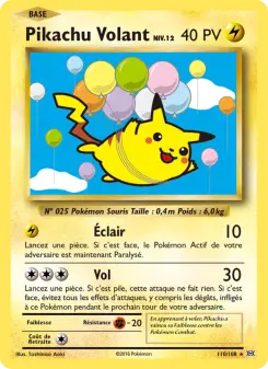 Pikachu Volant — Évolutions