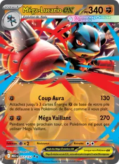 Méga-Lucario-ex — Méga-Évolution