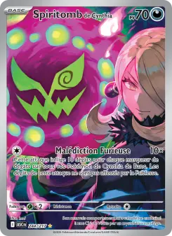 Spiritomb de Cynthia — Héros Transcendants