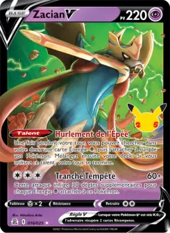 Zacian V — Célébrations