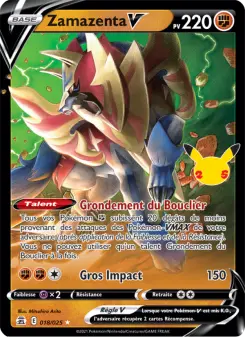 Zamazenta V — Célébrations
