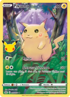 Pikachu — Célébrations