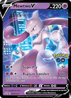 Mewtwo V — Promo SWSH