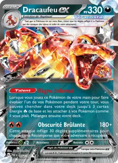 Dracaufeu-ex — Destinées de Paldea