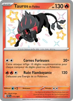 Tauros de Paldea — Destinées de Paldea