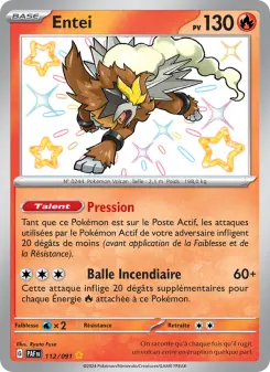 Entei — Destinées de Paldea