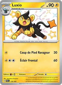 Luxio — Destinées de Paldea
