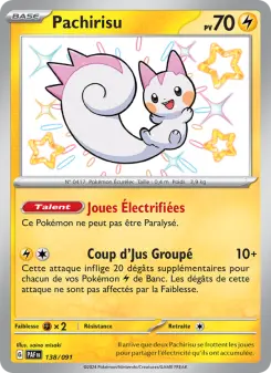 Pachirisu — Destinées de Paldea