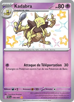 Kadabra — Destinées de Paldea