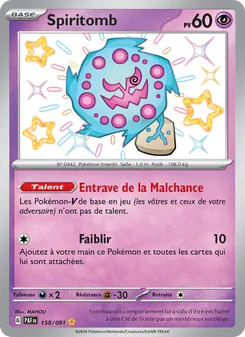 Spiritomb — Destinées de Paldea