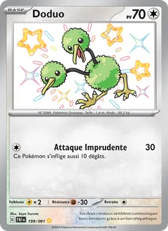 Doduo — Destinées de Paldea