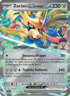 Zacian-ex de Nabil — Aventures Ensemble