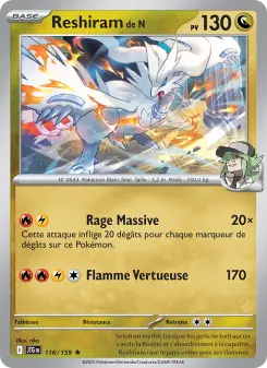 Reshiram de N — Aventures Ensemble