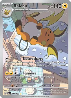 Raichu — Évolutions à Paldea