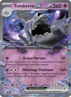 Tomberro-ex — Flammes Obsidiennes