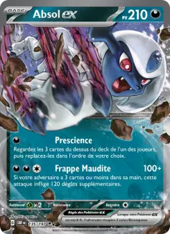 Absol-ex — Flammes Obsidiennes