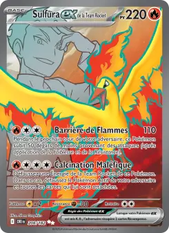 Sulfura-ex de la Team Rocket — Rivalités Destinées