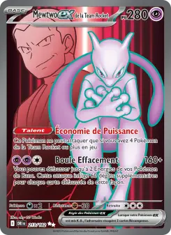Mewtwo-ex de la Team Rocket — Rivalités Destinées