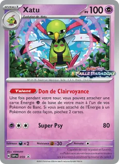 Xatu — SVP Black Star Promos