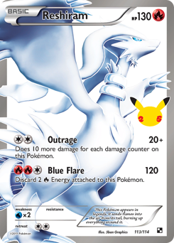 Reshiram — Célébrations Collection Classique