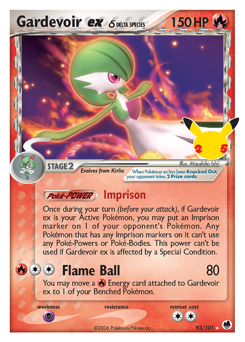 Gardevoir ex δ — Célébrations Collection Classique