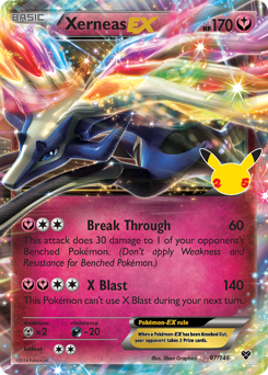 Xerneas-EX — Célébrations Collection Classique